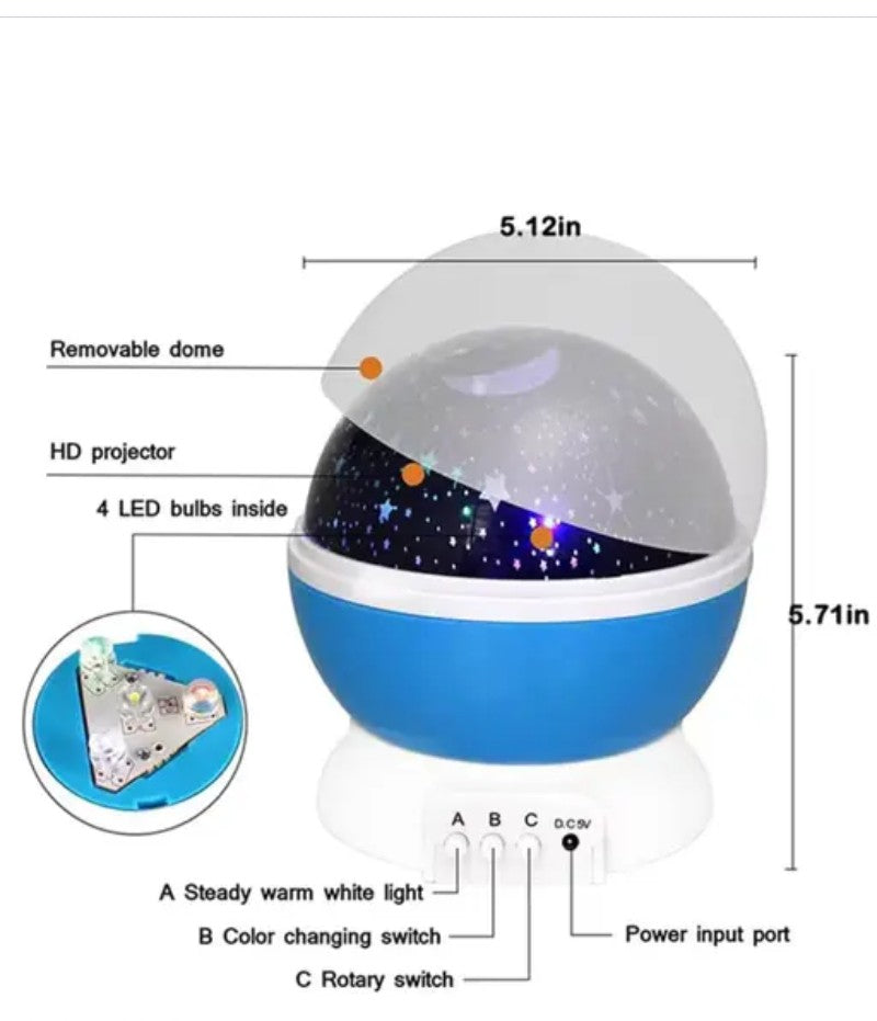 Star Night Light projector
